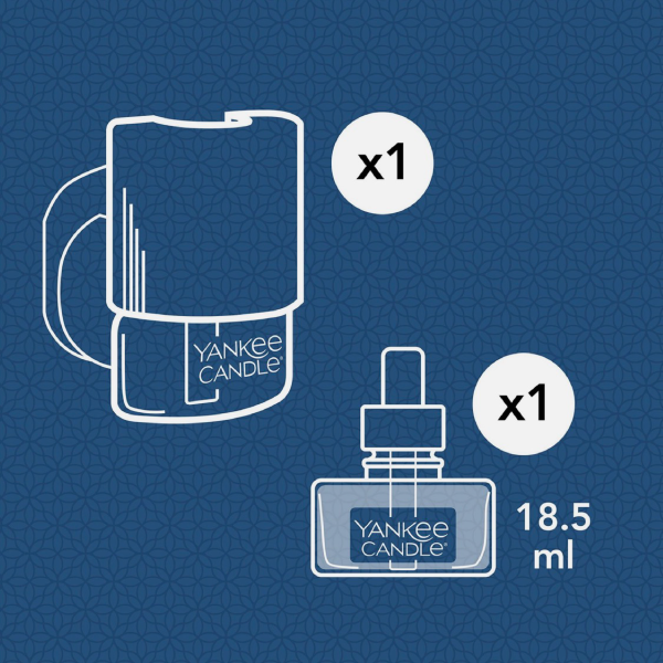 Black Cherry Yankee Candle ScentPlug Starter Kit (Plug & Refill)